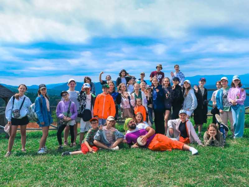 Діти табору Час Індиго в Карпатах